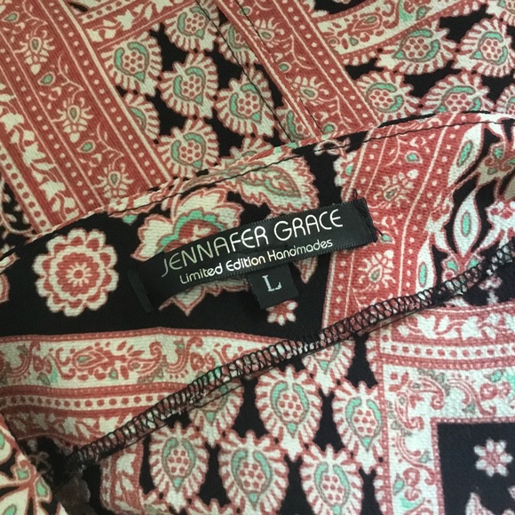 JENNAFER GRACE Marakkesh Maxi dress L 12 14 - Picture 6 of 6